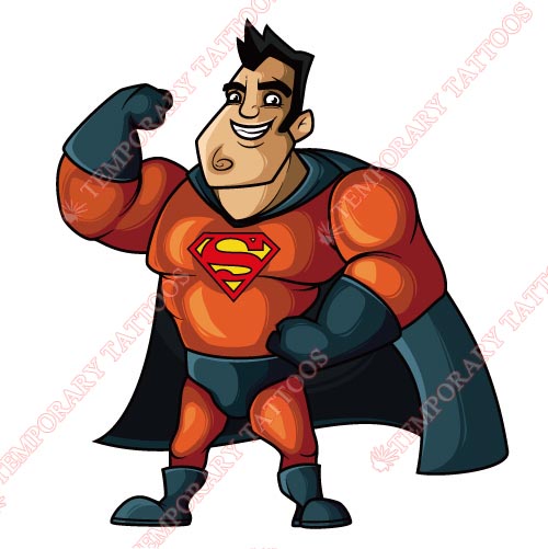 Superman Customize Temporary Tattoos Stickers NO.317